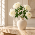 White Artificial Chrysanthemum Stem – 74cm