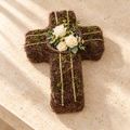 ECO Memorial Basket Cross