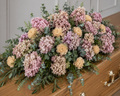 Sustainable Funeral Flowers | Casket Spray | Pinks