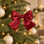 Fabric Christmas Bow