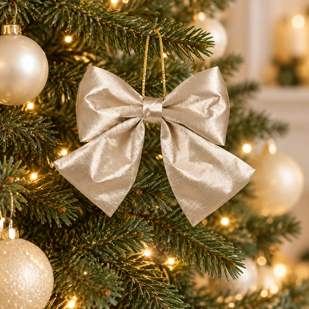 Fabric Christmas Bow